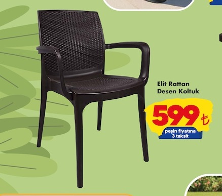 Elit Rattan Desen Koltuk