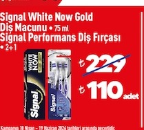 Signal White Now Gold Diş Macunu 75 Ml