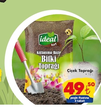 Kullanıma Hazır Bitki Toprağı