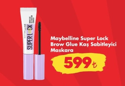 Maybelline Super Lock Brow Glue Kaş Sabitleyici Maskara