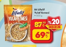 Eti Lifalif Yulaf Ezmesi 500G