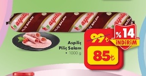 Aşpiliç Piliç Salam 1000G