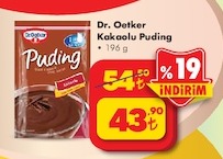 Dr. Oetker Kakaolu Puding 196G