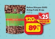 Kahve Dünyası Sütlü Antep Fıstıklı Draje 60G