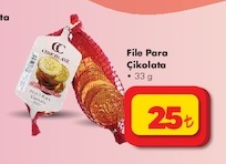 File Para Çikolata 33G