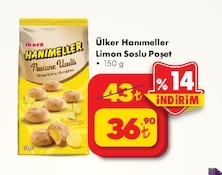 Ülker Hanımeller Limon Soslu Poşet 150G