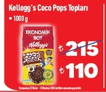 Kellogg'S Coco Pops Topları 1000G