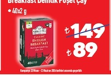 Ahmad Tea Breakfast Demlik Poşet Çay 40X2G