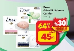Dove Güzellik Sabunu Çeşitleri 90G