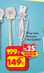 Pixy Love Prenses Taç Çeşitleri