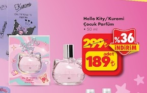 Hello Kitty/Kuromi Çocuk Parfüm 50 Ml
