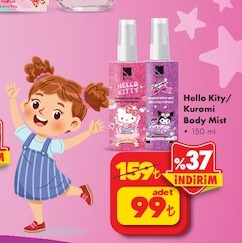 Hello Kity/ Kuromi Body Mist 150 Ml