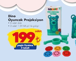 Dino Oyuncak Projeksiyon