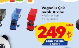 Vagonlu Çek Bırak Araba