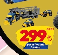 Lisanslı Taşıyıcı Tır Ve Araç Seti 2 Adet