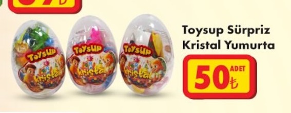 Toysup Sürpriz Kristal Yumurta 1 Adet