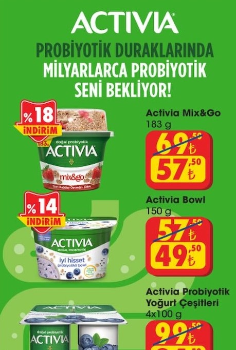 Activia Mix&Go 183 G