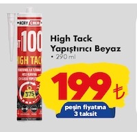 High Tack Yapistirici Beyaz 290Ml