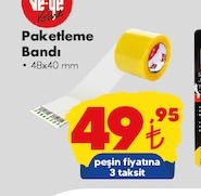 Ye-Ye Paketleme Bandı 48X40Mm