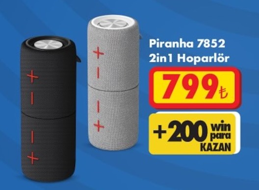 Piranha 7852 2In1 Hoparlör