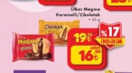 Ülker Magma Karamelli/Çikolatalı 65 G