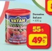 Vatan Domates Salçası 830G