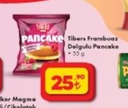 Tibers Frambuaz Dolgulu Pancake 55G