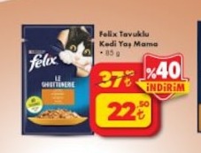 Felix Tavuklu Kedi Yaş Mama 85G
