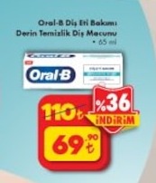 Oral-B Diş Eti Bakımı Derin Temizlik Diş Macunu 65 Ml