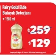 Fairy Gold Elde Bulaşık Deterjanı 1500Ml