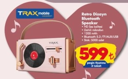 Retro Dizayn Bluetooth Speaker
