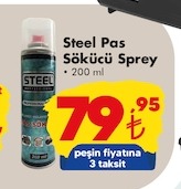 Steel Pas Sökücü Sprey 200 Ml