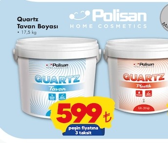 Polisan Quartz Tavan Boyası 17.5 Kg
