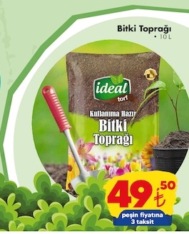 Ideal Torf Bitki Topragi 10L