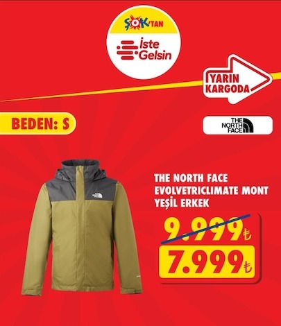 The North Face Evolvetricclimate Mont Yeşil Erkek