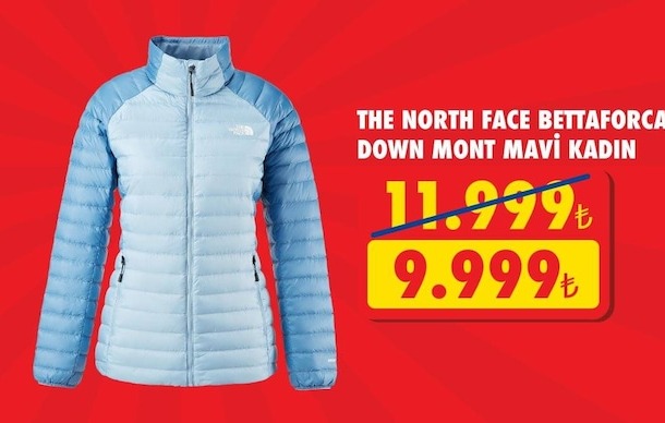 The North Face Bettaforca Down Mont Mavi Kadın