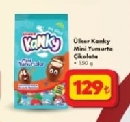 Ülker Kanky Mini Yumurta Çikolata 150G