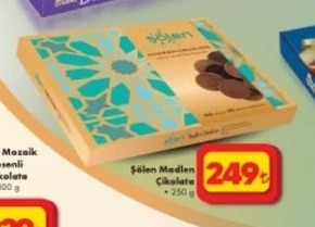 Şölen Madlen Çikolata + 250 G