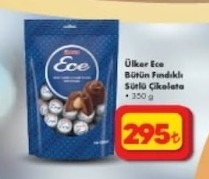 Ülker Ece Bütün Fındıklı Sütlü Çikolata + 350 G