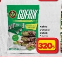 Kahve Dünyası Gofrik 225G
