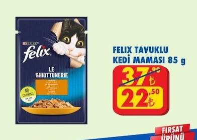 Felix Tavuklu Kedi Mamasi 85G