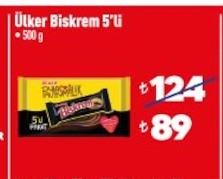Ülker Biskrem 5'Li • 500 G
