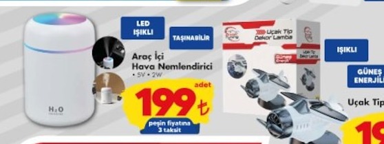 Arac İçi Hava Nemlendirici