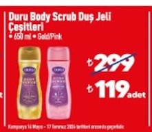 Duru Body Scrub Duş Jeli Çeşitleri 650Ml