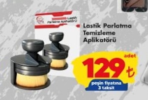 Lastik Parlatma Temizleme Aplikatörü