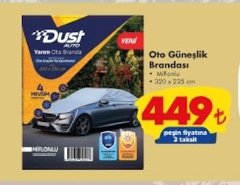 Dust Auto Yarım Oto Branda