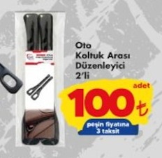 Oto Koltuk Arası Düzenleyici 2'Li