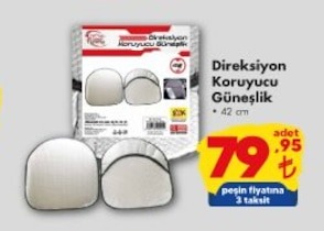 Direksiyon Koruyucu Güneşlik 42 Cm