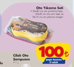 Oto Yıkama Seti