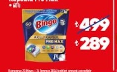 Bingo Akıllı Kapsül Pro Max 60'Lı